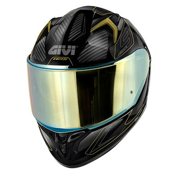 GIVI KASK 50.9 ENIGMA - INTEGRALNY Z BLENDĄ - CZARNY Z GRAFIKĄ ZŁOTĄ L / 60
