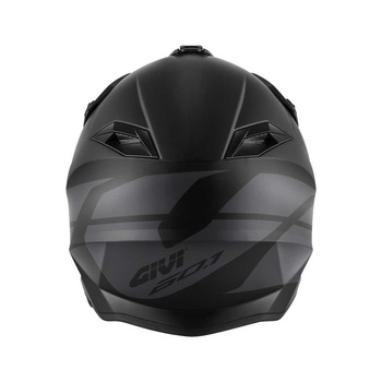 GIVI KASK CROSS 60.1 INVERT ECE R22-06 KOLOR CZARNY MAT/SZARY ROZMIAR M