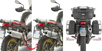 GIVI stelaż kufrów bocznych MONOKEY - BMW F 750 / 800 / 850 GS (18 - 24) - PLR5127