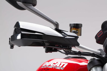 Osłony dłoni SW-MOTECH KOBRA z jednym pkt. montażowym kierownica 22mm black - HPR.00.220.25200/B