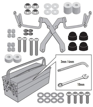 KAPPA 2023/10 MOCOWANIE SZYBY 3122SK SUZUKI GSX-S 1000 '21-'23