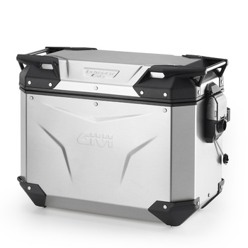 GIVI KUFER BOCZNY TREKKER OUTBACK EVO SMART ANODYZOWANY (LEWY 44LTR) - (WKŁADKĘ SLR... NALEŻY DOKUPIĆ DODATKOWO)
