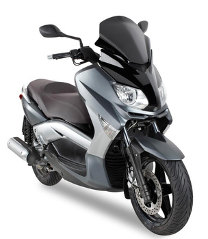 KAPPA SZYBA YAMAHA X-MAX 125-250 (10-13) 37 X 43 CM CZARNA - KD446B