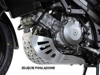 Osłona silnika płyta pod silnik SW-MOTECH HONDA XL 650 V TRANSALP (00-06) silver - MSS.01.068.100