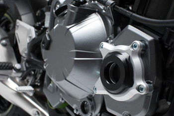 Osłona Silnika Sw-Motech Kawasaki Z900 Models (16-) Black/Silver MSS.08.868.10000