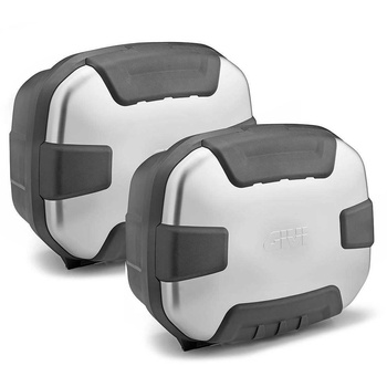 Kufry boczne GIVI Trekker II o poj. 35L srebrne 2szt (TRK35PACK2)