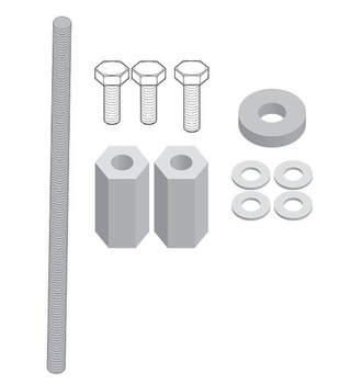 KAPPA MOCOWANIE GMOLI OSŁON SILNIKA KN5108 I KN5108OX DO BMW R 1200GS (16-18) ORAZ R 1200R/RS (15-18) - KN5108KIT