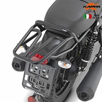 KAPPA STELAŻ KUFRA CENTRALNEGO MOTO GUZZI V7 III Stone / Special (17-19), V7 III Stone Night Pack (19) (BEZ PŁYTY) - KR8201