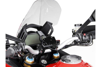 Mocowanie GPS na kierownicę SW-MOTECH DUCATI MULTISTRADA 1200/S (10-14) black - GPS.22.646.10000/B