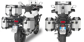 GIVI stelaż kufrów bocznych OUTBACK - HONDA CROSSRUNNER 800 (15 > 17) - PL1139CAM