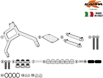 KAPPA MOCOWANIE SKRZYNKI NARZĘDZIOWEJ KS250 DO STELAŻA KLR1144 - KTL1144KIT