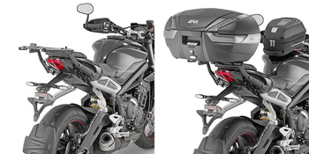 GIVI stelaż kufra centralnego (bez płyty) - TRIUMPH Street Triple 765 (17 > 18) - 6412FZ