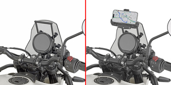 GIVI POPRZECZKA DO MONTAŻU GPS / SMARTPHONE - ROYAL ENFIELD Himalayan 450 (24)