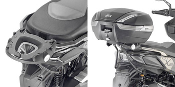 GIVI STELAŻ KUFRA CENTRALNEGO (BEZ PŁYTY) - KYMCO DTX 360 (21 > 22) - SR6117