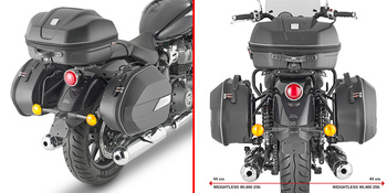 GIVI STELAŻ KUFRÓW BOCZNYCH MONOKEY - ROYAL ENFIELD SUPER METEOR 650 (23)