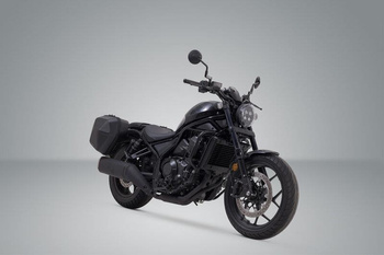 Kufry boczne KPL Urban Abs I Stelaży Sw-Motech Honda Cmx1100 Rebel (20-) Black 2X16,5L BC.HTA.01.843.30000/B