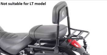 Hepco&Becker underbird 1600/1700/Storm/Commander (2009-) sissybar with rack - 611720 00 01