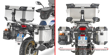 GIVI STELAŻ KUFRÓW BOCZNYCH ONE-FIT CAM - HONDA XL 750 Transalp (23)