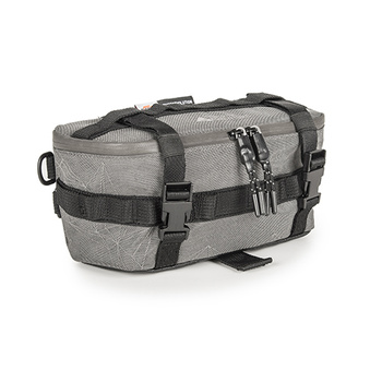 KAPPA TORBA NA KIEROWNICĘ 3L KOLOR SZARY (MOŻE SŁUŻYĆ JAKO DODATKOWA TORBA DOCZEPIANA DO RA315) (INSPIRING ADVENTURE) - RA317
