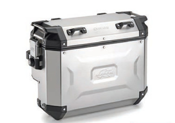 KAPPA 2025/05 KUFER BOCZNY 33L MONOKEY CAM SIDE KVGS33A K'VOYAGER ALUMINIOWY PRAWY KOLOR SREBRNY - WCIĘTY