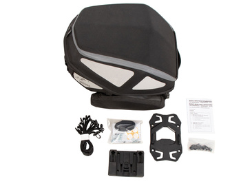 Torba tylna Royster z adapterem mocującym Basic - czarna