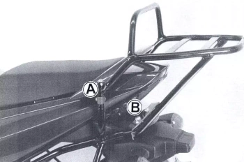 Hepco&Becker Suzuki SV 1000/S (2003-2005) topcase carrier - 650377 01 01