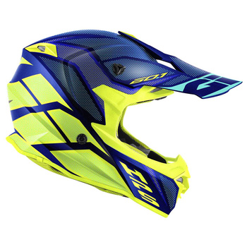 GIVI KASK CROSS 60.1 INVERT ECE R22-06 KOLOR NIEBIESKI/ ZÓŁTY MAT ROZMIAR L