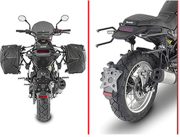 KAPPA STELAŻ POD TORBY (SAKWY) BOCZNE SZYBKIEGO MONTAŻU REMOVE-X RA314 BENELLI LEONCIO 500 /TRAIL '17-'22 (NIE KOMPATYBILNE Z KTL8704KIT) - WYCOFANY Z OFERTY