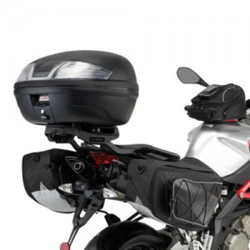 KAPPA STELAŻ KUFRA CENTRALNEGO APRILIA Dorsoduro 750 / Dorsoduro 1200 (08-16) ( Z PŁYTA MONOLOCK ) - KR6700M