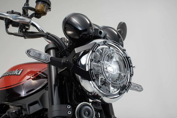 Osłona reflektora SW-MOTECH GRILL KAWASAKI Z900RS (17-) black - LPS.08.891.10000/B