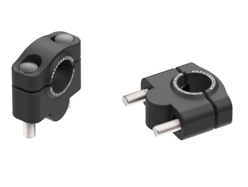 Podwyższenie kierownicy czarne, 25 mm do Ducati Multistrada 1000 / 1100 / S (2002-2006)