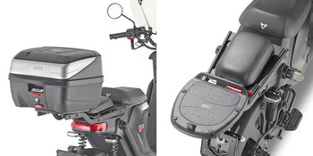 GIVI STELAŻ KUFRA CENTRALNEGO MONOLOCK (BEZ PŁYTY) - NIU UQI GT (21 > 22) - SR8964