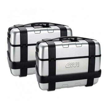 Kufry boczne GIVI TREKKER MONOKEY 33L Komplet 2szt - srebrne (TRK33APACK2)