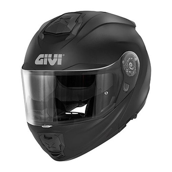 GIVI KASK X.27 SOLID - SZCZĘKOWY Z BLENDĄ - CZARNY MAT ROZMIAR XXL / 63