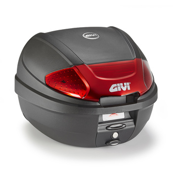 GIVI KUFER CENTRALNY E300 MONOLOCK (30LT) (ZAWIERA PLASTIKOWĄ PŁYTĘ)