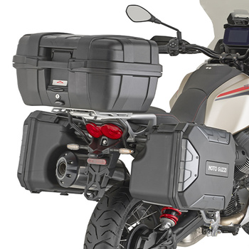 GIVI KIT MONTAŻOWY DO SRA8209 Z ORGINALNYMI STELAŻAMI BOCZNYMI - MOTO GUZZI V85 TT (24)