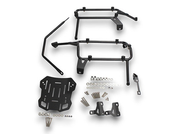 COOCASE zestaw stelaży kufer centralny + boczne PRAWY WCIĘTY do HONDA CRF100 /CRF ADV Sports AFRICA TWIN 1100 2020-2025r