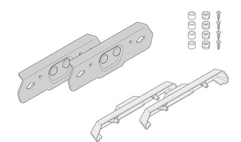 KAPPA MOCOWANIE KUFRÓW BOCZNYCH MONOKEY K-VENTURE ( KOMPLET NA DWIE STRONY ) - KVE37KITR