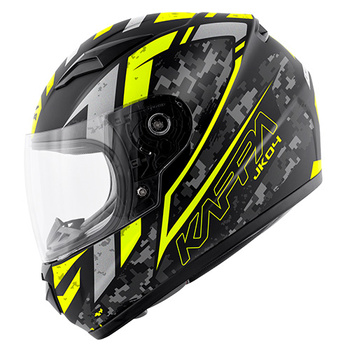 KAPPA KASK KJ04 BOOM PROX JUNIOR INTEGRALNY CZARNY / ŻÓŁTY MATT M/52 - NOWOŚĆ 2021 - HKJ04FRXBY52