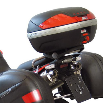 GIVI stelaż kufra centralnego z płytą MONOKEY - APRILIA PEGASO 650 STRADA / TRAIL (05 > 11) - SR79