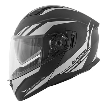 KAPPA KASK KV31 ARIZONA PHANTOM SZCZĘKOWY Z BLENDĄ CZARNY MATT 56/S - WYPRZEDAŻ - WYCOFANY Z OFERTY - HKKV31FPHBN56