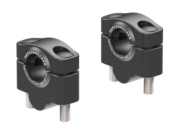 Podwyższenie kierownicy do Honda CB 650 F (2014-2020), 25 mm - czarne