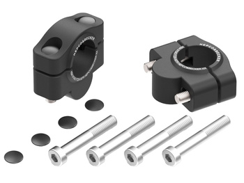 Podwyższenie kierownicy czarne 20 mm do Ducati Multistrada 1000 / 1100 / S (2005-2009)