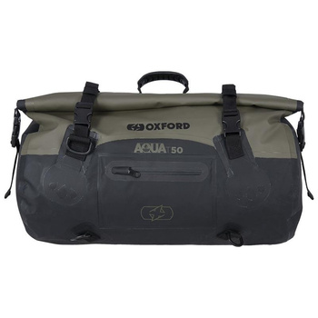 OXFORD TORBA AQUA T-50 ROLLBAG WODOODPORNA POJEMNOŚĆ 50L KOLOR ZIELONY (KHAKI)/CZARNY