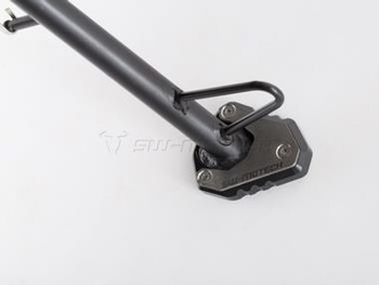 Nakładka Nóżki Bocznej Sw-Motech Kawasaki Models Black/Silver STS.08.518.10000