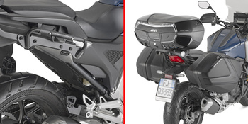 GIVI STELAŻ KUFRÓW BOCZNYCH V37 - HONDA NC750X (21 > 24)