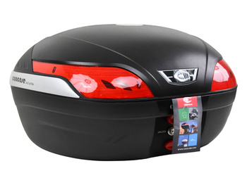 Kufer centralny COOCASE 48Litrów - czerwony