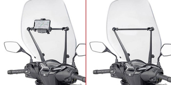 GIVI POPRZECZKA DO MONTAŻU GPS / SMARTPHONE - HONDA SH 125-150 / SH 350 - FB1181