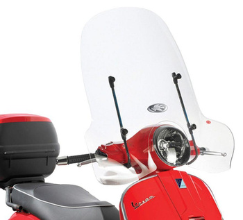 KAPPA MOCOWANIE SZYBY 104AK PIAGGIO / VESPA 125-200 GRANTURISMO (03-08), GTS 125-300 / SUPER (06-18), LX 50-150 (05-14) - A104AK