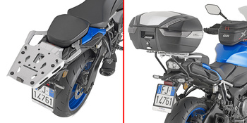 GIVI STELAŻ KUFRA CENTRALNEGO Z ALUMINIOWĄ PŁYTĄ MONOKEY - SUZUKI GSX S1000 GX (24)
